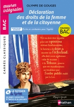 Déclaration des droits de la femme et de la citoyenne de Olympe de Gouges - Français 1re 2025 - Parcours Écrire et combattre pour l'égalité-BAC général et techno - Édition intégrale