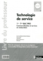 Technologie de service - 1re et Term Bac Pro 