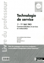 Technologie de service - 1re et Term Bac Pro 