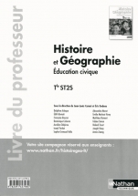 Histoire-Géographie - Education civique - Tle ST2S - livre du professeur