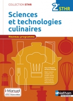 Sciences et technologies culinaires 2e STHR