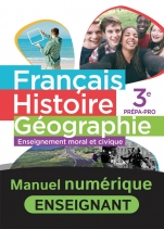 Français Histoire Géographie EMC - 3e Prépa-pro