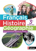 Français - Histoire-Géographie - EMC 3e Prépa-pro