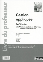 Gestion appliquée - CAP Cuisine et CAP Commercialisation et Services en HCR