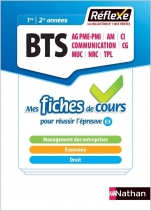 Management des entreprises, Économie, Droit - BTS Tertiaires - Réflexe