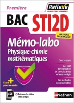 Mémo-Labo - Physique-Chimie / Mathématiques - 1re STI2D - Réflexe - 2025