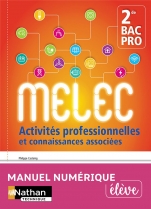 Activités professionnelles et connaissances associées - 2e Bac pro MELEC