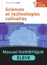 Sciences et technologies culinaires Term (STHR) Elève - 2017 