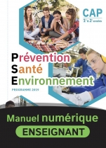 Prévention Santé Environnement - CAP 1ère et 2ème années 