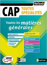 Toutes les matières générales - CAP - Réflexe - 2025