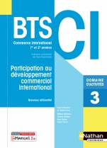 Domaine d'activités 3 - Participation au développement commercial international - BTS CI 1re et 2ème années