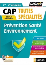 Prévention Santé Environnement - CAP - Réflexe - 2022