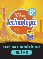 Technologie - Cahier d'activités 5ème