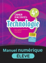 Technologie - Cahier d'activités 4ème