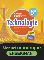 Technologie - Cahier d'activités 5ème