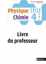 Physique-Chimie Cycle 4 - Livre du professeur