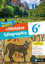 Mon cahier bi-média d'Histoire Géographie 6e