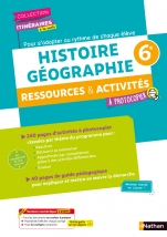 Itinéraires... à la carte Histoire Géographie 6e - Fichier à photocopier