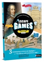 Pochette Escape Games Histoire 6e/5e/4e