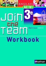 Workbook Join the Team 3e