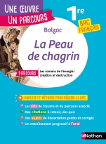 Analyse et étude de l'oeuvre - La Peau de chagrin de Balzac - Réussir son BAC Français 1re 2025 - Parcours associé Les romans de l'énergie : création et destruction - Une oeuvre, un parcours 