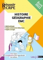 Ebook- Réussir le concours : épreuve écrite d'application Histoire Géographie EMC