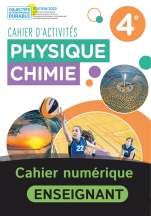 Cahier de Physique Chimie 4e 