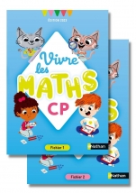 Vivre les Maths - Fichier de l'élève CP - Edition 2023