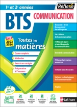 Toutes les matières - BTS Communication - Réflexe - Examens 2023-2024