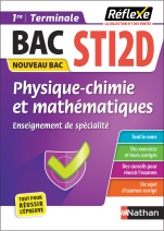 Guide - Physique-chimie et mathématiques - 1re/Tle STI2D - Réflexe - 2025