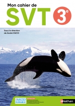 Cahier de SVT 3e