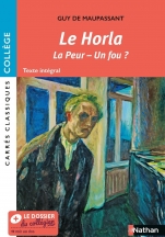 Le Horla , et autres nouvelles - Edition pédagogique Collège - Carrés classiques