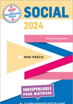 Social - Mini-Précis 2024 - La collection indispensable pour maitriser l'essentiel