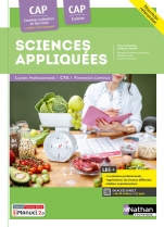 Sciences appliquées - CAP Cuisine - CAP CS HCR