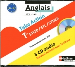 Anglais - Take action Terminales STI2D/STL/STD2A [LV1 - LV2] - 5 CD audio