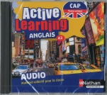Active Learning - Anglais - CAP - Tome unique  -  1 CD Audio  -  2019