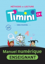 Timini CP - Cahier d'activités