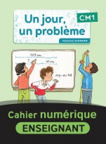 Un jour, un problème - Cahier CM1 - Numérique enseignant