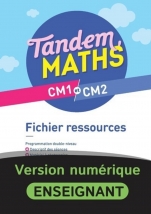 Tandem Fichier ressources CM - Version numérique enseignant